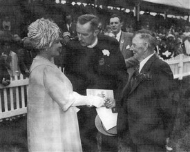 Photo:Queen Mother and C.W. Cadge