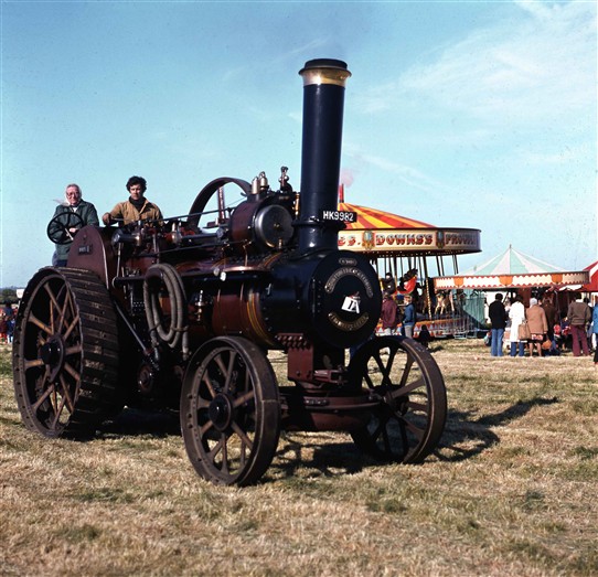 Photo:Steam Traction Engine and fun at the Fair