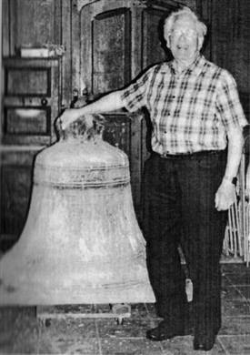 Photo:Ken Smith - with old tenor bell