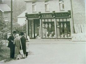 Photo:A R Adams outside the Rayleigh Road, Thundersley branch