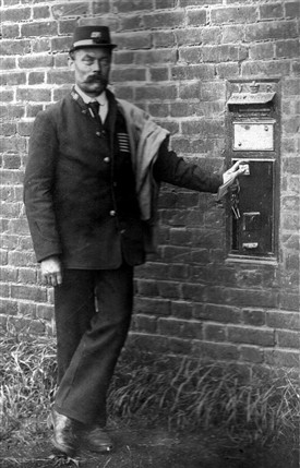 Photo:William Topsfield - letter carrier