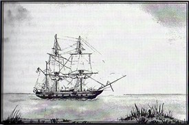 Photo: Illustrative image for the 'HMS Beagle at Paglesham' page