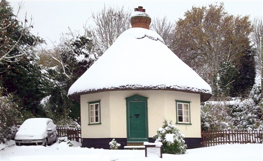 Photo:The Dutch Cottage in winter